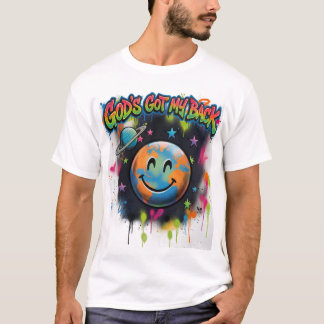 God staat achter me t-shirt