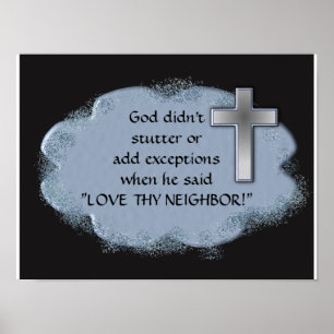 God stamelde niet poster