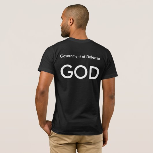 GOD T-SHIRT (Achterkant volledig)