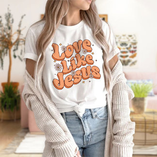 God T-shirt, bescheidener Shirt, liefde zoals Jezu T-shirt