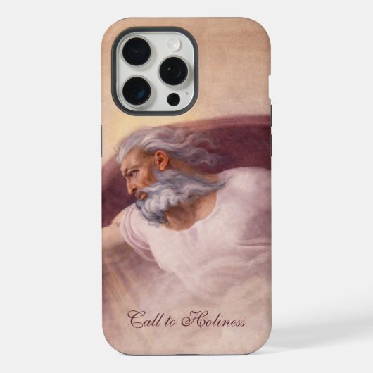 God the Father Divine Blessing iPhone Hoesje (Achterkant)