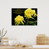 God toont zijn eigen liefde poster (Keuken)