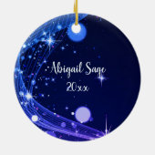 God van Hope Romans 15:13 Bijbelverse, Kerstmis Keramisch Ornament (Achterkant)