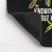 God.Vertrouwen weet dat ik niet kan, maar hij kan Muismat (Hoek)