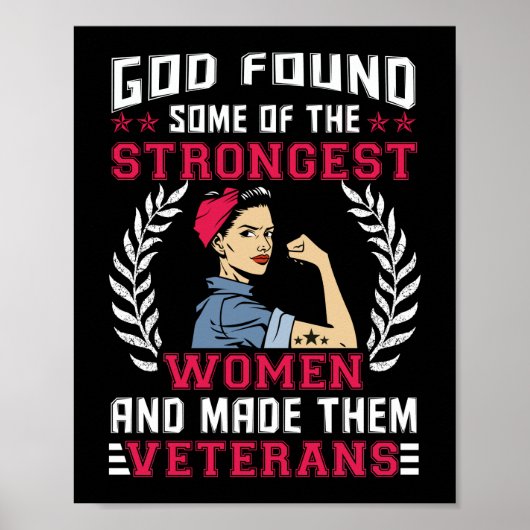 God vond enkele van de sterkste vrouwen poster (Voorkant)