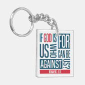 God voor ons sleutelhanger (Voorkant Links)
