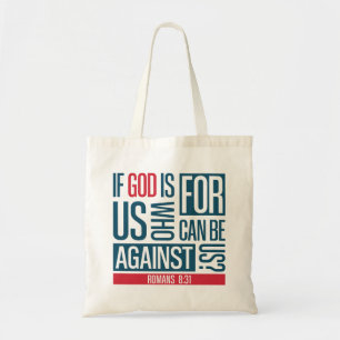 God voor ons tote bag