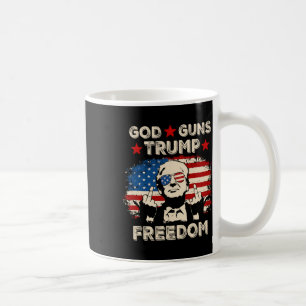 God Wapens Trump Vrijheid Republikeins Conservatie Koffiemok