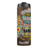 God: Wegbereider, Wonderdoener, Licht Thermosbeker (Voorkant)