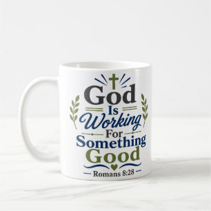 God Werkt Achter de Schermen Inspirerend Koffiemok