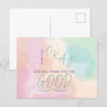 God Werkt Alles Ten Goede Ansichtkaart