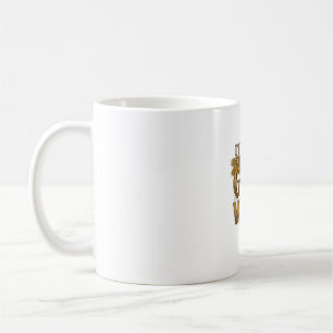 God Wint Christelijke Vintage Kruis Typografie T-s Koffiemok