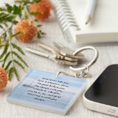 God With You Always Never Alone Inspirational Key Sleutelhanger (Voorkant Rechts)