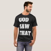 God zag dat t-shirt (Voorkant volledig)