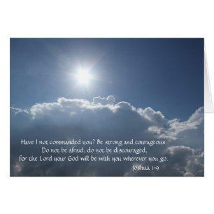 God zal bij je zijn (Joshua 1:9), Heavens Boven!