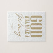 God zal een manier maken legpuzzel (Horizontaal)