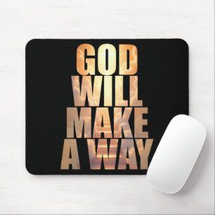 God zal een weg Christelijk maken Muismat
