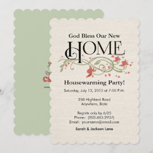 God Zegen Ons Thuis: Persoonlijk Kaart