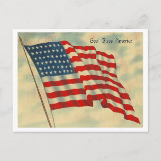 God zegenAmerika Briefkaart
