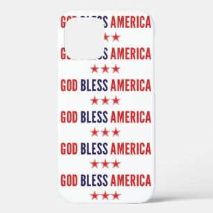 God zegenAmerika iPhone 12 Hoesje