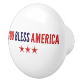 God zegenAmerika Keramische Knop (Rechts)