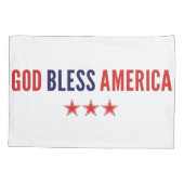 God zegenAmerika Kussensloop (Achterkant-Links)