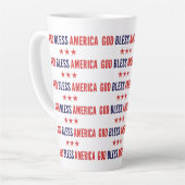God zegenAmerika Latte Mok (Linkerhoek)