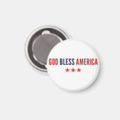 God zegenAmerika Magneet (Voorkant / Achterkant)