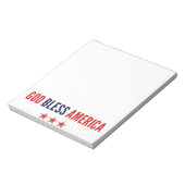 God zegenAmerika Notitieblok (Gedraaid)