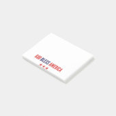 God zegenAmerika Post-it® Notes (Schuin)