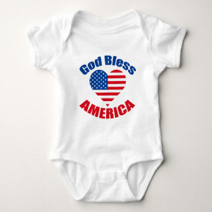 God zegenAmerika Romper
