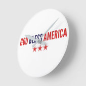 God zegenAmerika Ronde Klok (Hoek)