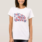 God zegenAmerika T-shirt (Voorkant)