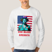 God zegenAmerika T-shirt (Voorkant)