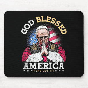 God zegende Amerika patriottische fictieve paus Le Muismat