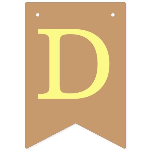 God zegene 6 letters Neutrals Baptisme bevestiging Vlaggetjes (Derde vlag)