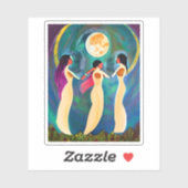 God zegene alles onder de maan sticker (Vel)