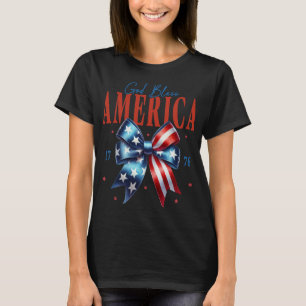 God zegene Amerika 1776 T-shirt