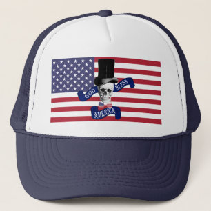 God zegene Amerika patriottisch Trucker Pet