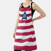 God zegene Amerika rood wit en blauw Schort (Insitu)