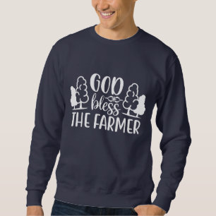 God zegene de Farmer woordkunst Trui