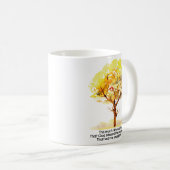 God zegene de gebroken weg koffiemok (Voorkant rechts)