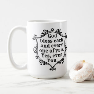 God zegene de koffie-Mok Koffiemok