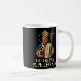 God zegene de nieuwe paus Leo XIV Katholieke Kerk Koffiemok
