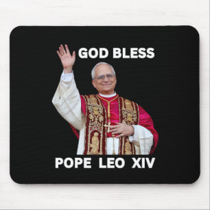 God zegene de nieuwe paus Leo XIV Katholieke Kerk Muismat