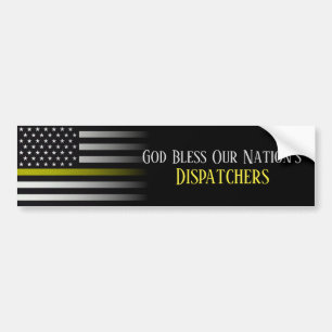 God zegene de uitzenders van onze natie bumpersticker