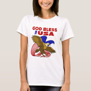 God zegene de Verenigde Staten T-shirt