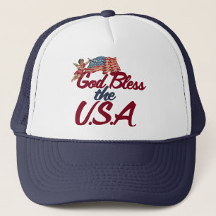 God zegene de Verenigde Staten Trucker Pet