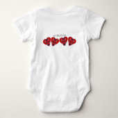 God zegene de VS Bandana Hearts Design Romper (Achterkant)