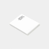 God zegene dit hete Mess - grappige citaat Post-it® Notes (Schuin)